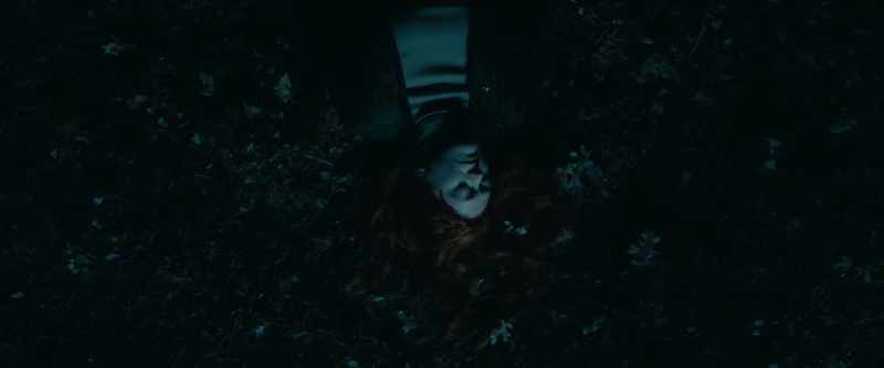 [Meg grunts] [grass rustling]