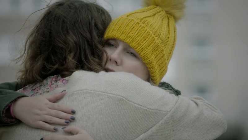 Meg, it's just a hug. [LAUGHS NERVOUSLY]