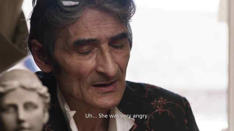 [melancholic music playing]