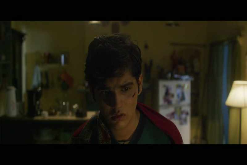 [melancholic music playing]
