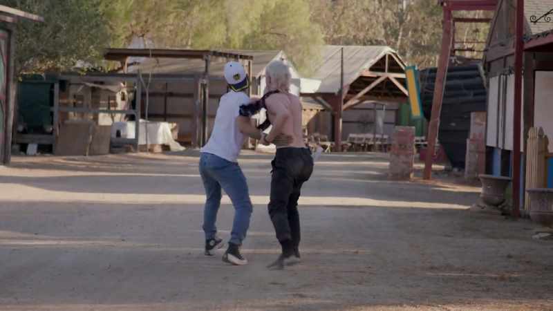 [Melissa and Abhora laughing]