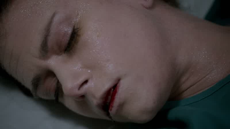 Hey. Hey. Hey, there's blood at her lips. What does that mean? There's blood. What does it mean?