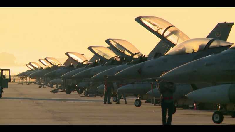 [Mellon] Navy and Air Force jets are both training