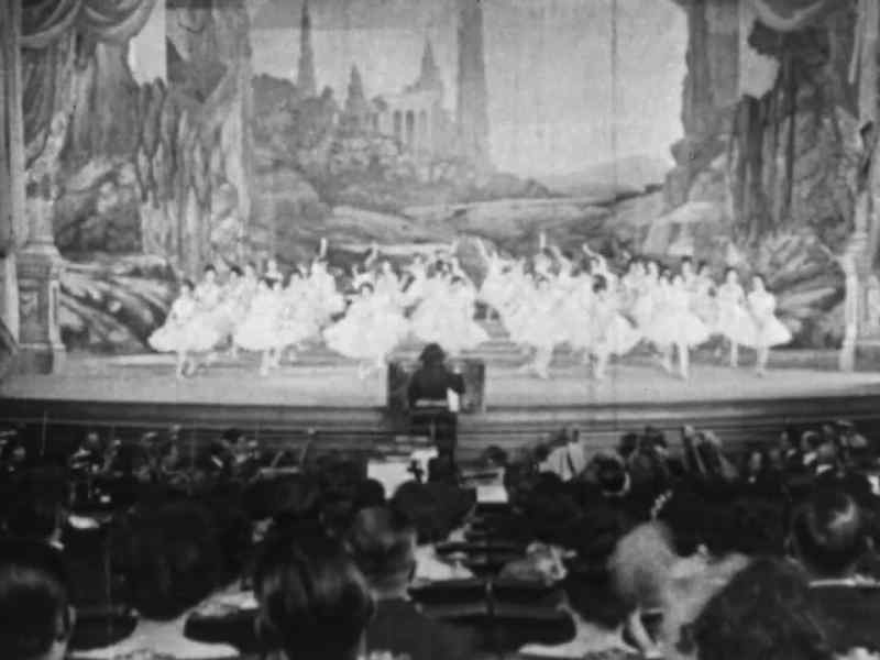 Melody floats through hall and corridor