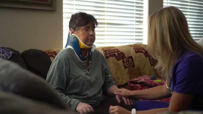 [Melody] Now I just want you to gently push back up