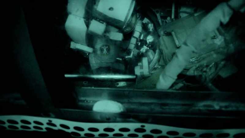 MELVIN: Ten feet down
