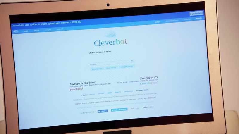 Memang Cleverbot telah lulus sebagai manusia