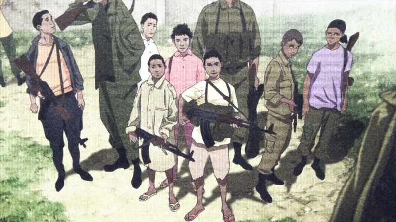 Members of the local forces