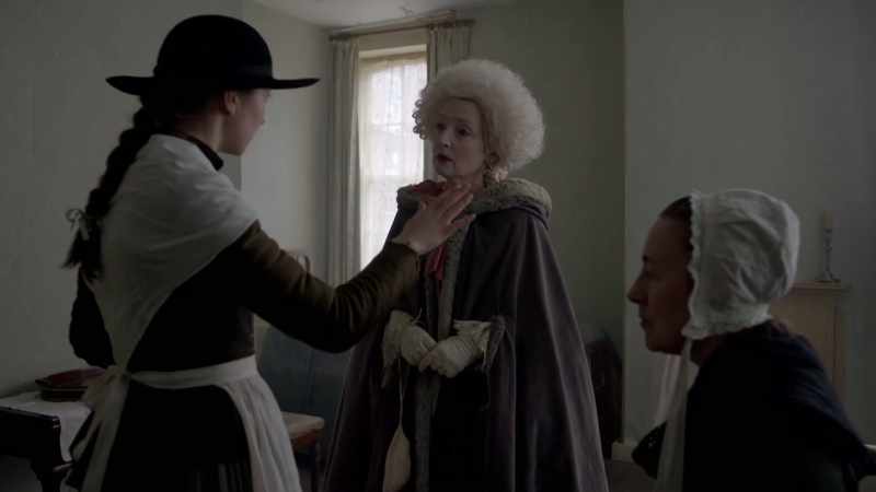 Men leave the Wells' house