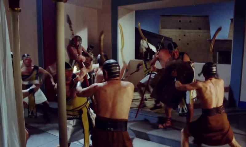 Men-ta and his guards were hopelessly outnumbered