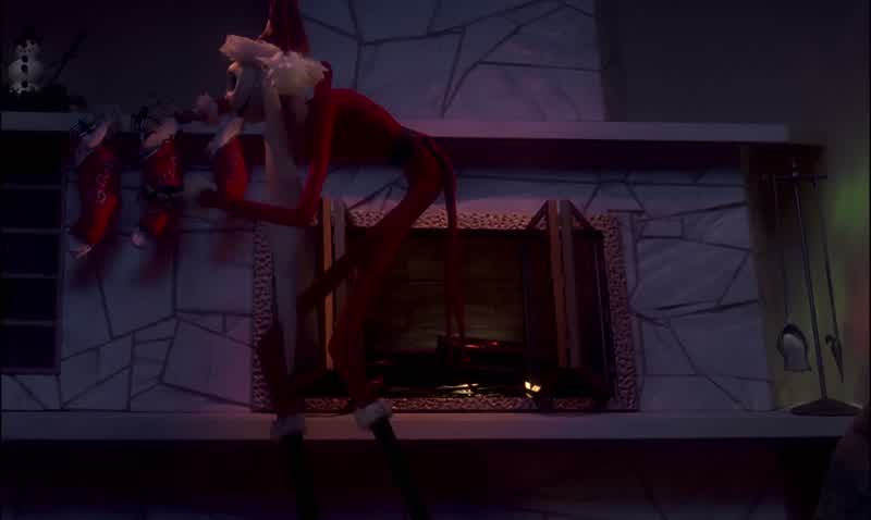 SantaMerry ChristmasAnd what is your nameThat's all right I have a special present for you anywayThere you go sonnyAnd what did Santa bring you honeyMerry Christmas