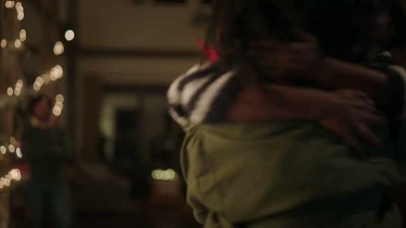 Merry Christmas, babe. [both laugh]