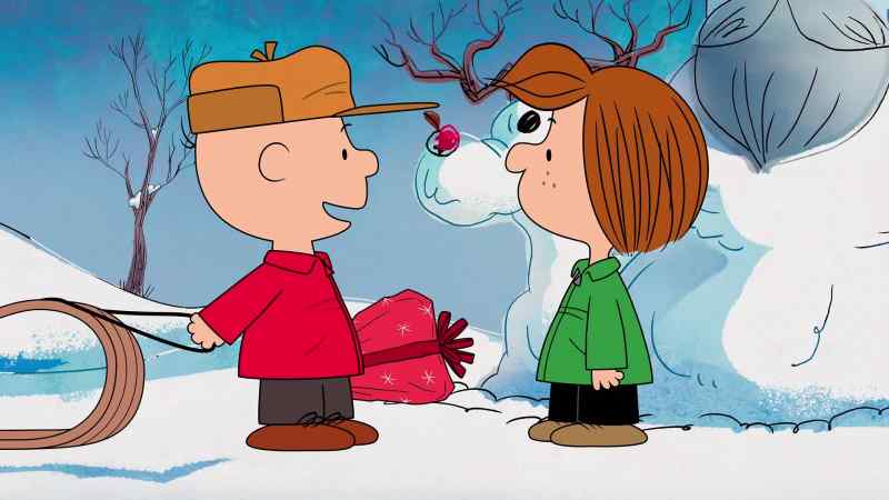 Merry Christmas, Peppermint Patty. I made this especially for you