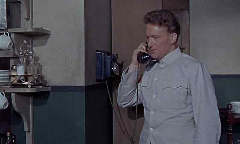 Mess pantry. - Tell them Colonel Barrow's just arrived