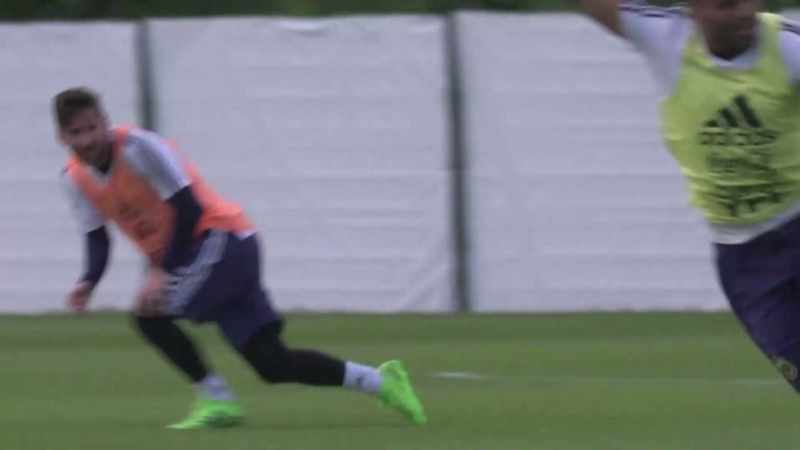 Messi scored a brilliant goal