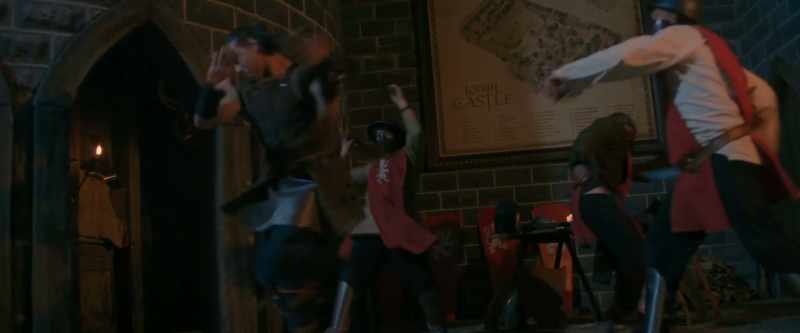 [Metal clanging]