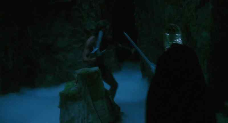 [metal clattering]