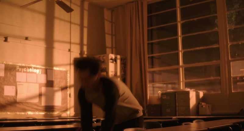 (metal object clanging)