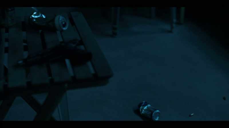 [metallic clattering]