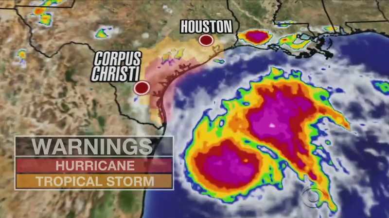 Meteorologist: Hurricane Harvey is closing in