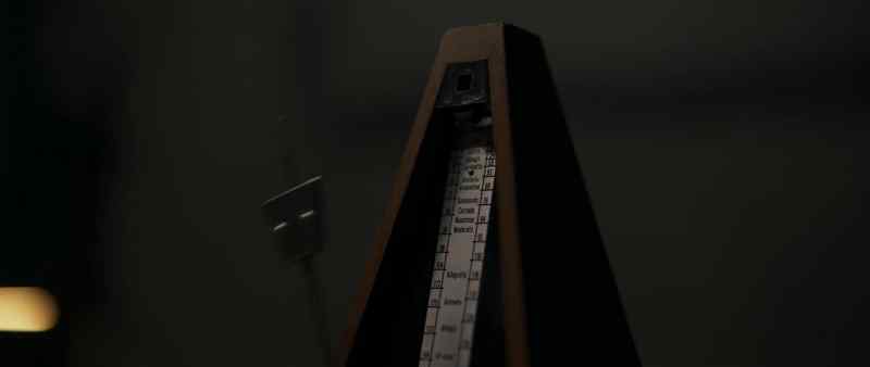 (metronome ticking) (tense music)