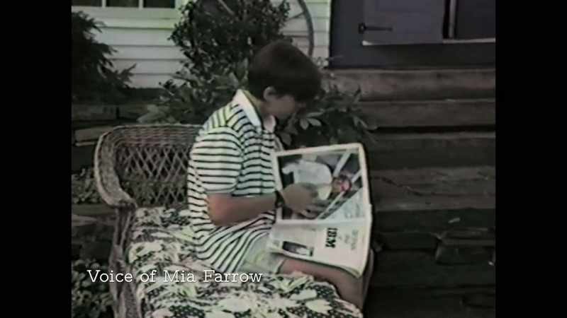 Mia Farrow: It's a warm day