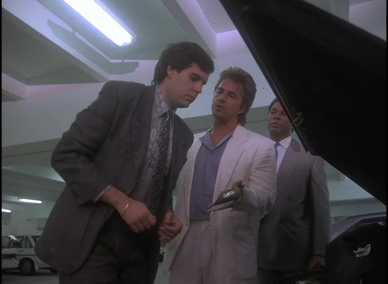 Miami Vice. You're under arrest. Put your hands on your head