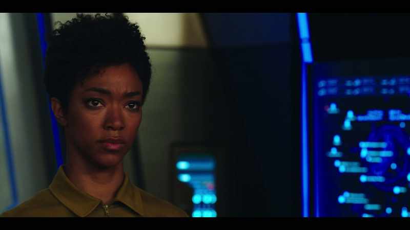 Michael Burnham. The Michael Burnham on my ship