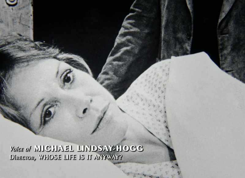 MICHAEL LINDSAY-HOGG: We talked about it and she said