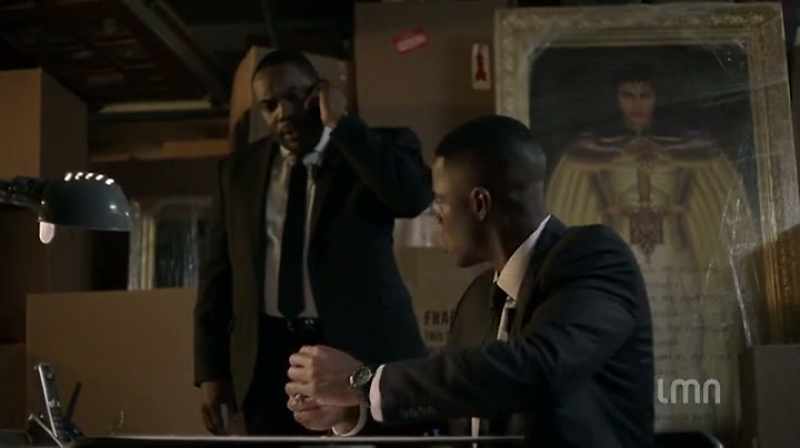 (Michael over phone) 'Hello?'