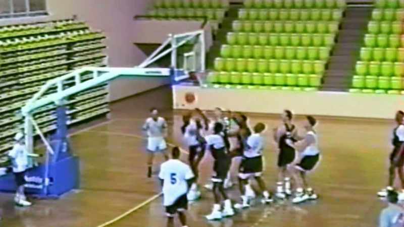 Michael proceeded to score every time down the court