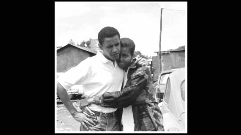 [Michelle] Mixed guy named Barack Obama