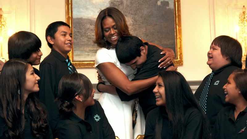 Michelle still carries that forward