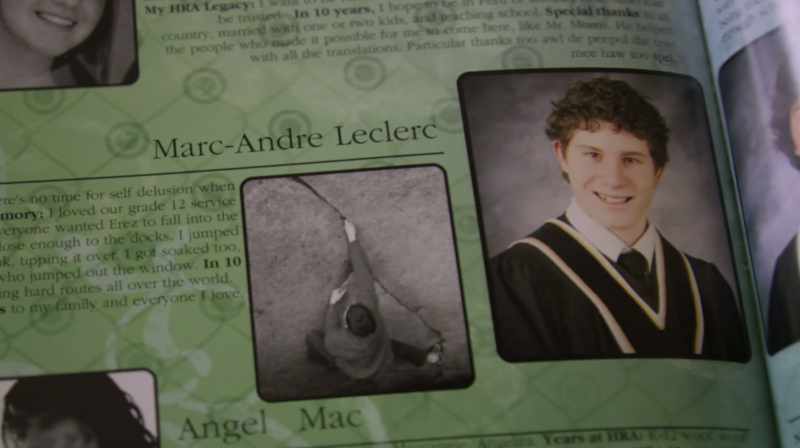 [MICHELLE] When he graduated at 16, he was doing drywall