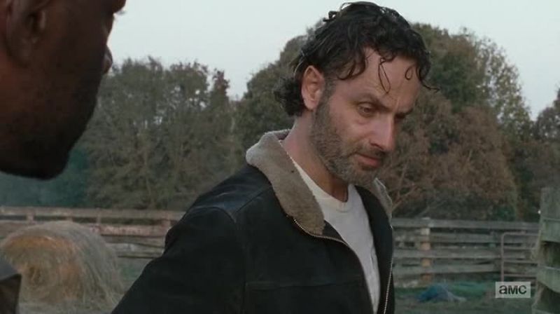 Michonne did steal that protein bar