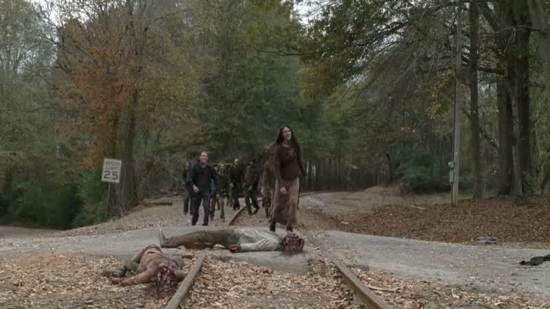 Michonne: Thought maybe there'd be some houses down this way