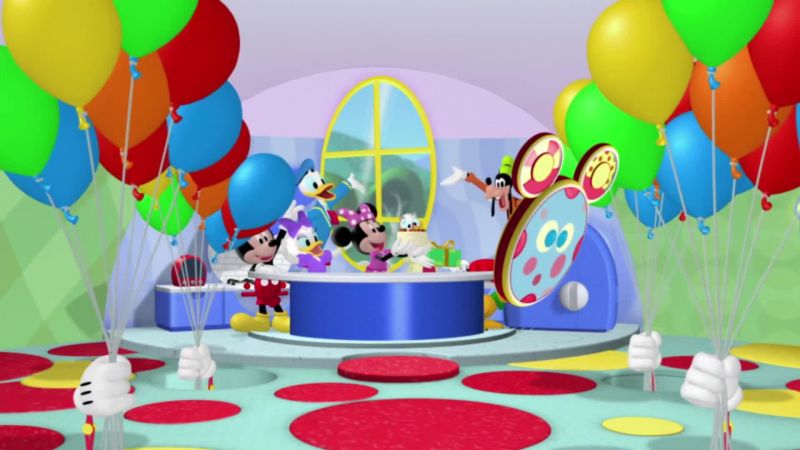 MICKEY: One, two, three!