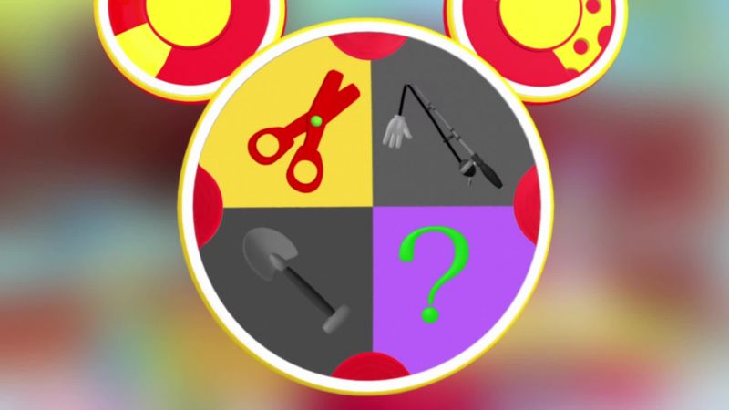 Mickey: WILL SAFETY SCISSORS HELP US OPEN THE BOX?