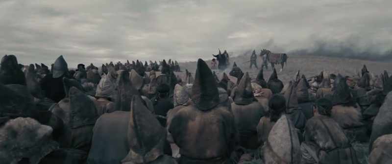 Mighty men are supported by the immortal fire!