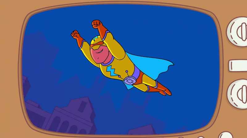 Mightybolt saves the city