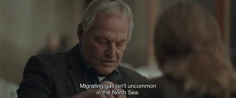 Migrating gas isn't uncommon in the North Sea
