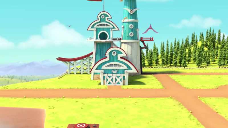 Miguel: There it is. The Dino Airport