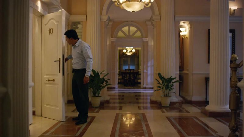 Miguel's just finishing his call. Come on in