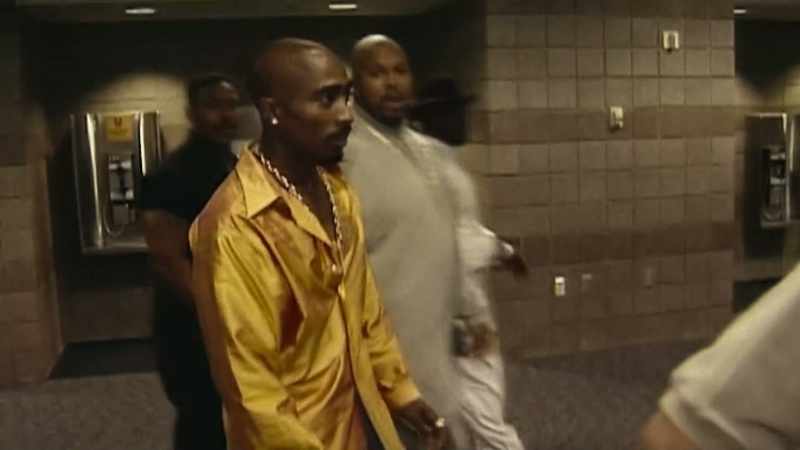 [Mike] After the fight, Tupac is still in that mode