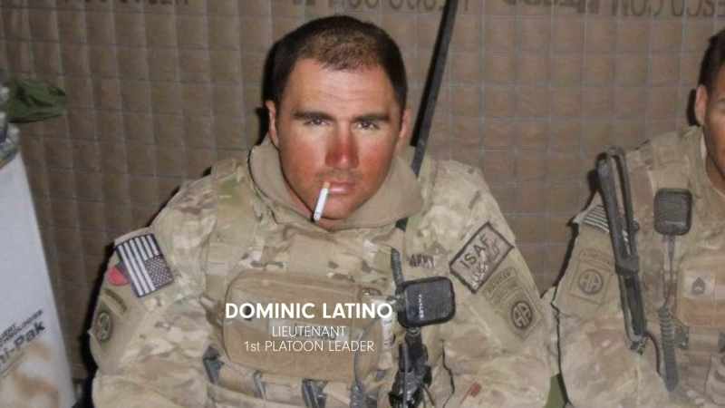 MIKE: Dom got hit with an IED and essentially got hit