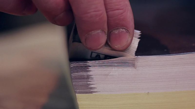 Mike, your edge is sharp, but it's not shearing sharp