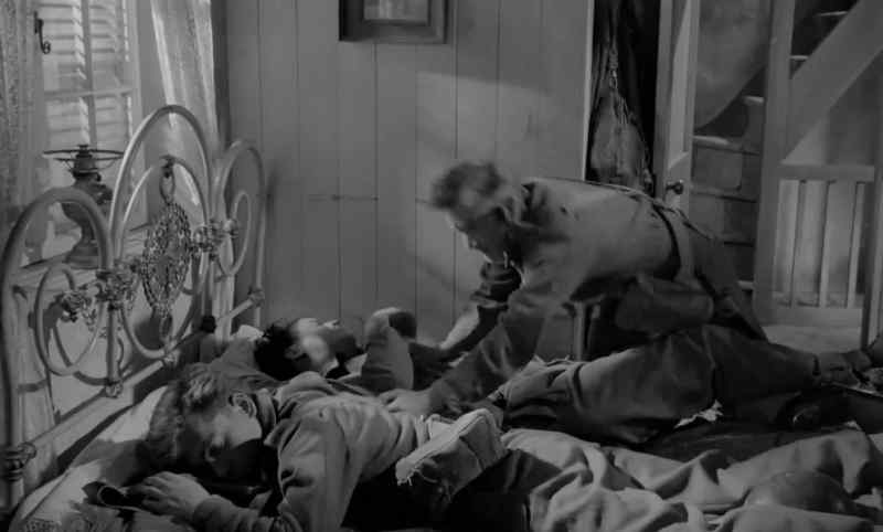 Mike, get up, quick. Jerry's here