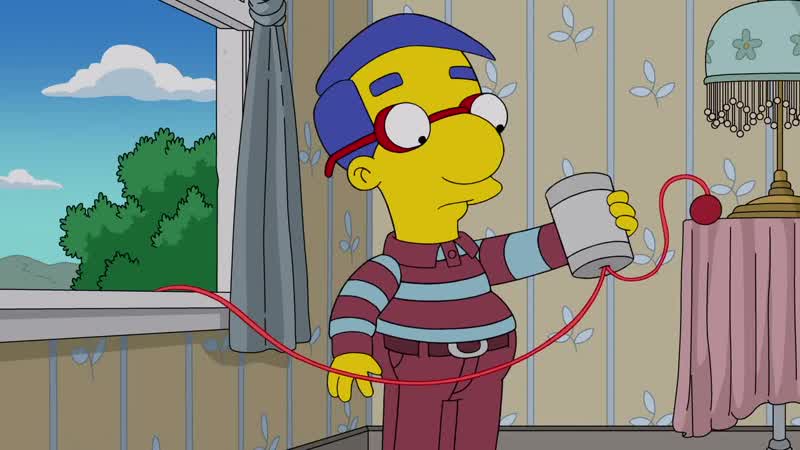 Milhouse, what are you doing?