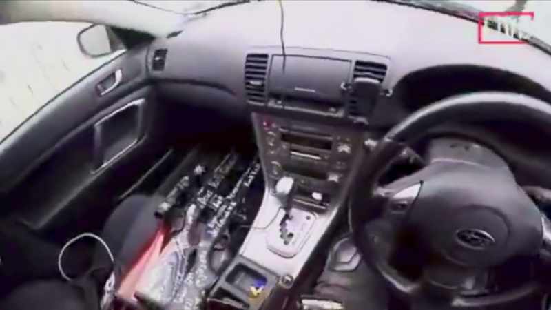 (military drumming on radio)