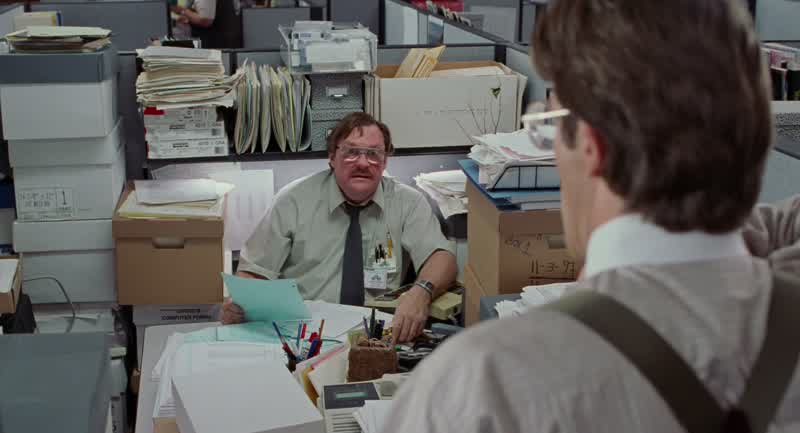 MILT WE'RE GOING TO NEED TO GO AHEAD AND MOVE YOU DOWNSTAIRS INTO STORAGE BNO I I WAS TOLD I COULD NOT WE HAVE SOME NEW PEOPLE COMING INNO THERE'S AND WE NEED ALL THE SPACE WE CAN GETBUT THERE'S NO